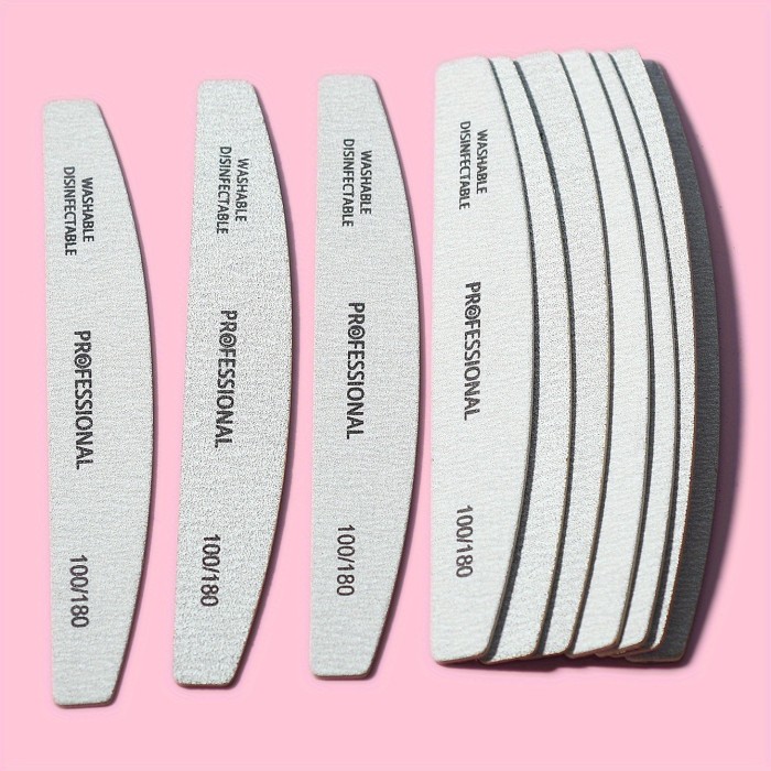 10pcs Professional Nail File Buffer 10pcs Professional Nail File Buffer for Home and Salon Manicures - Smooth and Shape Nails with Ease