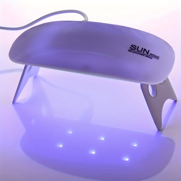 3LED Mini UV\u002FLED Nail Dryer - Gel Varnish Curing Machine Micro USB - Nail Art Equipment Manicuring Nail Tool