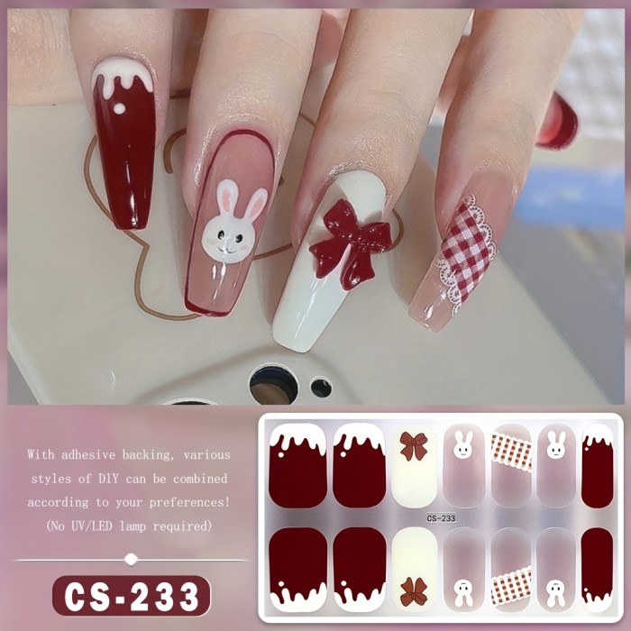 Dashing Diva Sparkling Floral Nail Strips - Self-Adhesive, Waterproof Gel Nail Polish Wraps with Glitter & Daisy Design, Easy to Apply & Remove, Salon-Quality Shine for Women & Girls