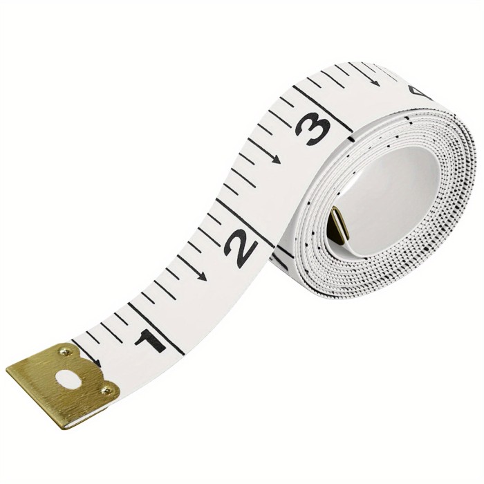 Body Measurement Ruler - 60in\u002F150cm Long, Fitness and Tailoring, 1pc
