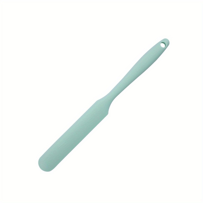 1pc Heat Resistant Silicone Spatula 1pc, Silicone Jar Spatula, Non-Stick Icing Spatula, Food Grade Silicone, Heat Resistant, Baking Tools, Kitchen Gadgets, Kitchen Accessories