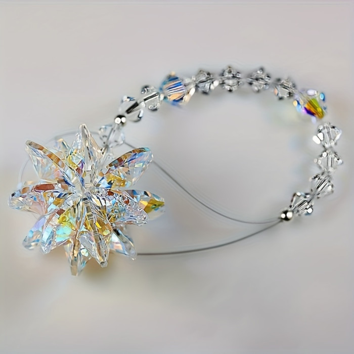 Rainbow Crystal Sun Catcher - Perfect Gift for Her, Suitable for Window and Office Decoration, Glass Craft Supplies