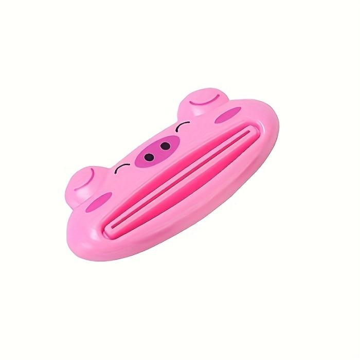 Multi-Functional Cute Frog Cartoon Toothpaste Squeezer - 1pc Plastic Tube Dispenser for Bathroom & Kitchen, Easy-to-Use, Durable Home Gadget, Frog Bathroom Decor
