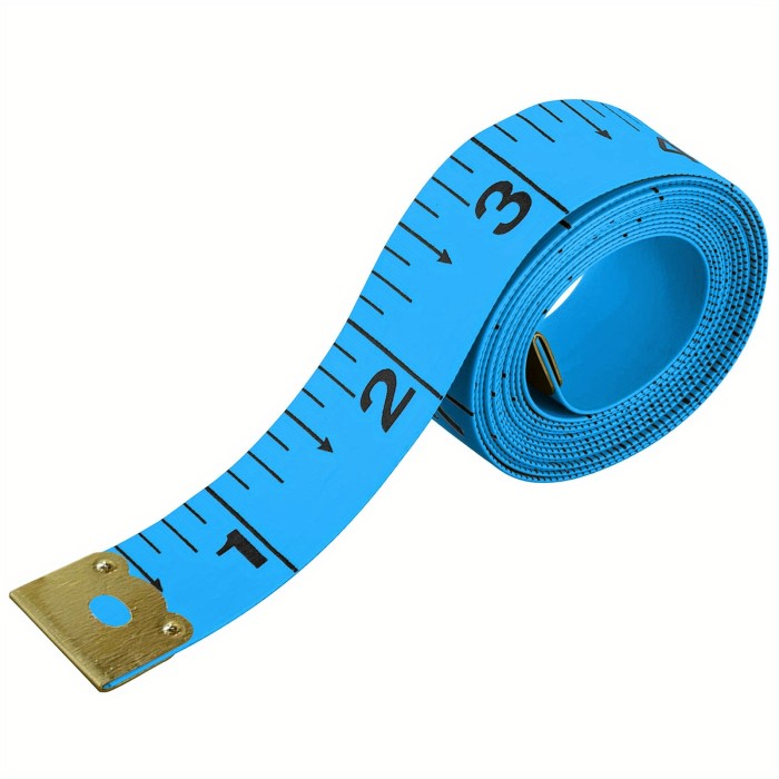 Body Measurement Ruler - 60in\u002F150cm Long, Fitness and Tailoring, 1pc