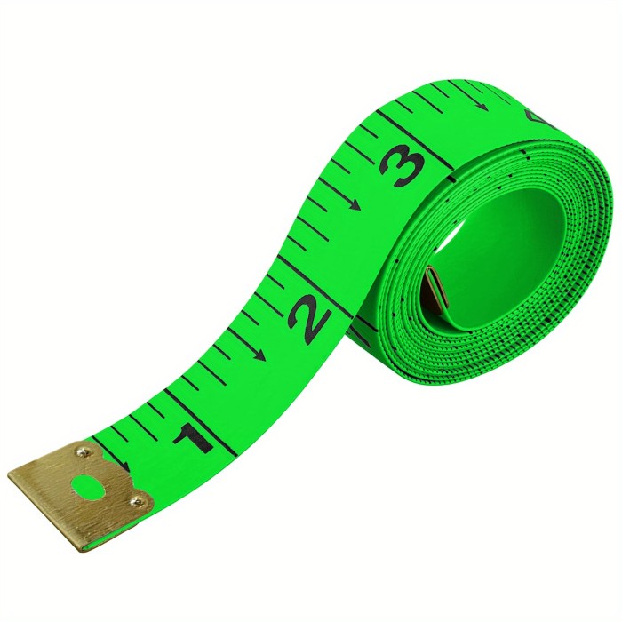 Body Measurement Ruler - 60in\u002F150cm Long, Fitness and Tailoring, 1pc