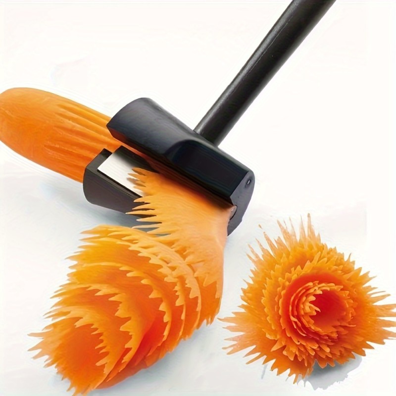 1PC Spiral Cutter Carrot Radish Potato Slicer Fruit Peeler Carving Flower Device Kitchen Vegetable Slicer Tool