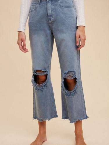 Womens Casual High Waisted Mom Jeans Chic Retro Straight Leg Classic Five Pocket Denim Pants Light Blue Washed Distressed Vintage Style Perfect for Daily Wear Spring Summer Fall Streetwear Fashion