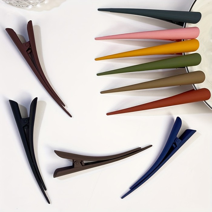 10pcs Durable Large Alligator Hair Clips - 5\