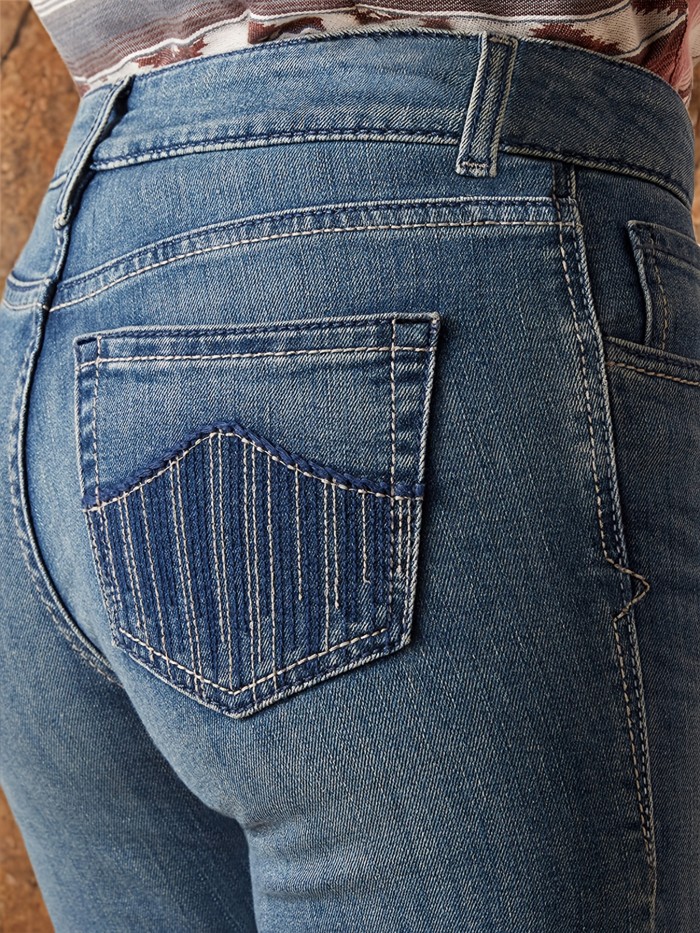 Women'S Retro Bell-bottoms New Baggy Denim