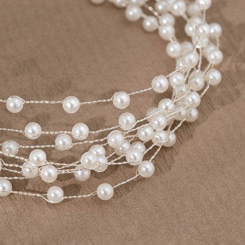 Hair Strap Bridal Hair Accessories Beautiful Small Fragrant Style Handmade Hair Hoop