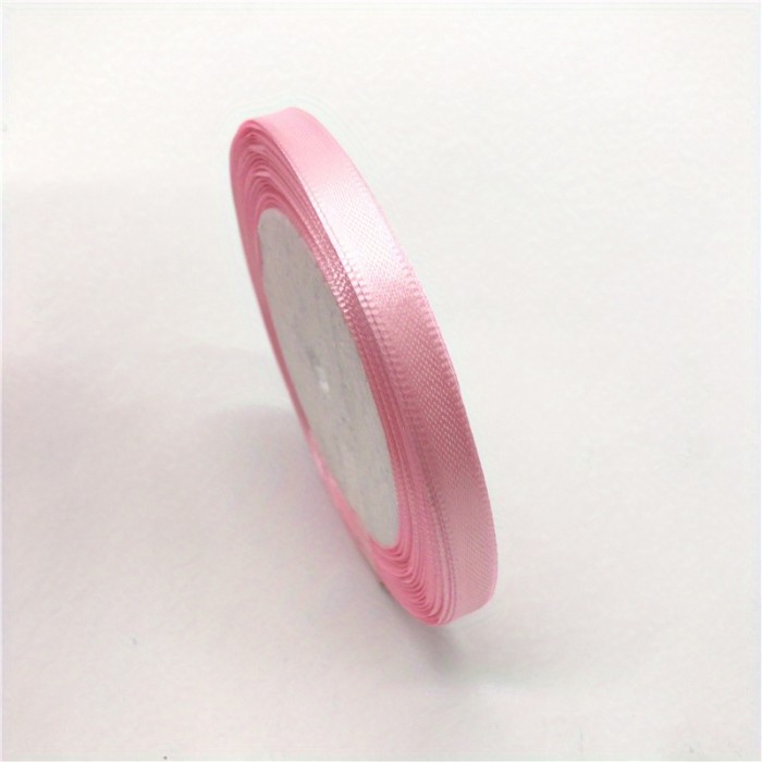 25 Yards\u002F6mm Silk Satin Ribbon - Vibrant Rainbow Colors, Soft & Shiny, Ideal for Handmade Bows, Crafts, Wedding Decorations, Christmas Trees, DIY Card Making, Gift Wrapping, Gift Wrapping Ribbon | Vibrant Ribbon | Smooth Texture, Ribbon Decorations