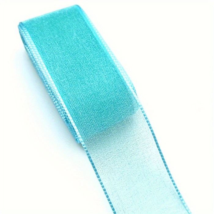 177.17inch x 25mm Wide Polyester Ribbon - Solid Color Gift Wrapping Ribbon for Jewelry Display, Flower Arrangements, DIY Party Decor, Bowknots & Crafts - Vibrant Hues, Durable & Flexible, No Power Needed, Ribbon for Crafts, Craft Supplies, Glossy Texture, Smooth Texture