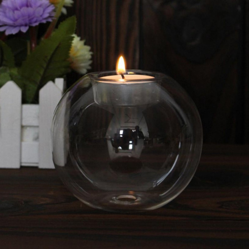 1\u002F2\u002F3\u002F6pcs Crystal Glass Candle Holder 1\u002F2\u002F3\u002F6pcs European Crystal Glass Candle Holder Xmas Halloween Decor Dining Table Candle Stick Romantic Wedding Bar Party Home Decorations