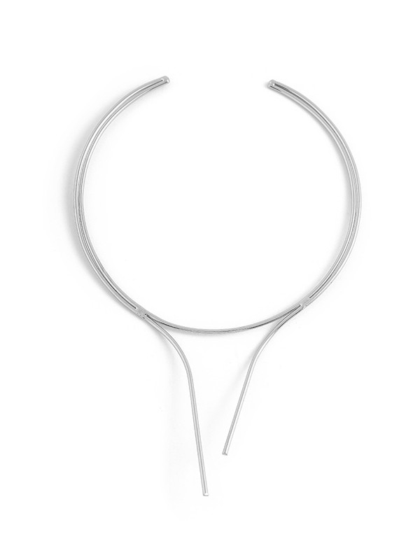 Solid Color Normcore Necklaces Accessories