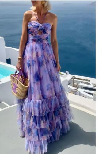 Elegant Fashion Pretty Party Bohemian Style Backless Vacation Dresses