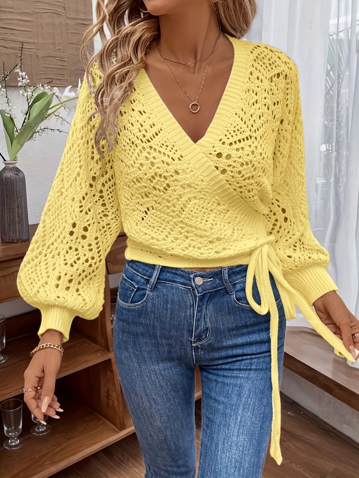 Elegant Sweater V-Neck Sweater