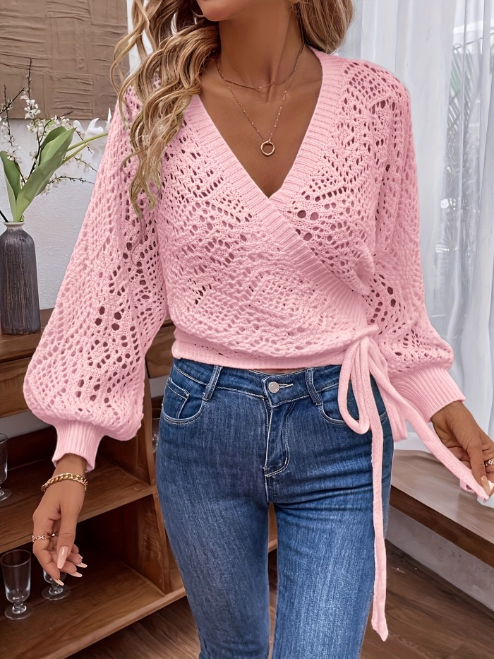 Elegant Sweater V-Neck Sweater