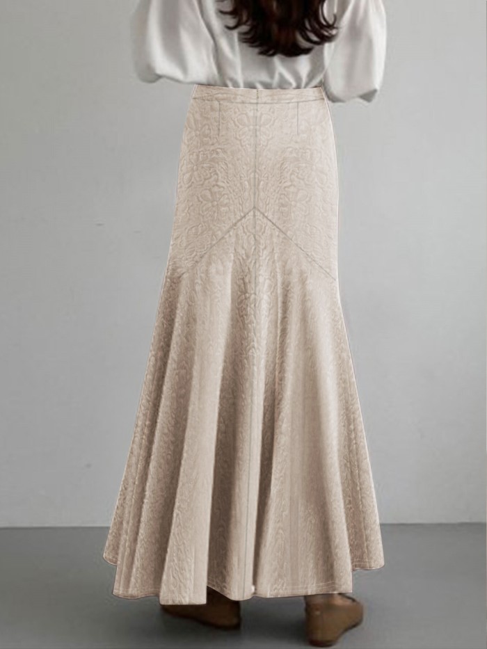 Women's Elegant  Flattering Big Waist Formal Plus Size Skirt