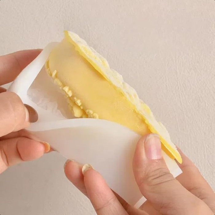 3D Floral Ice Cream Molds ChineseInspired Silicone Popsicle Molds for DIY Homemade Ice Cream Includes Sticks Perfect for Parties and Holiday Gifts
