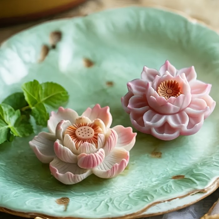 4pcs Silicone Moulds | Flower, 3D, Cake, Candle, Soap, Resin Moulds | For Crafts Lovers