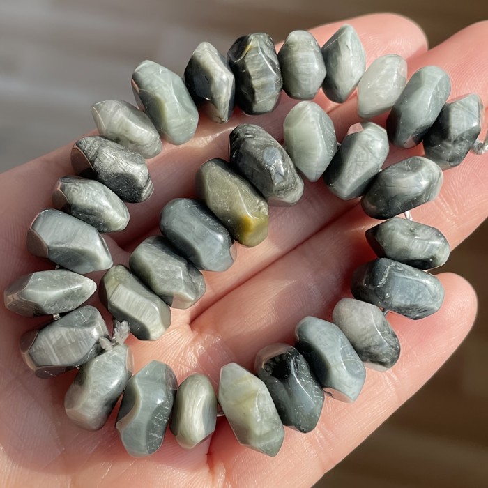 Natural Stone Beads 26pcs Exquisite Natural Stone Loose Spacer Beads
