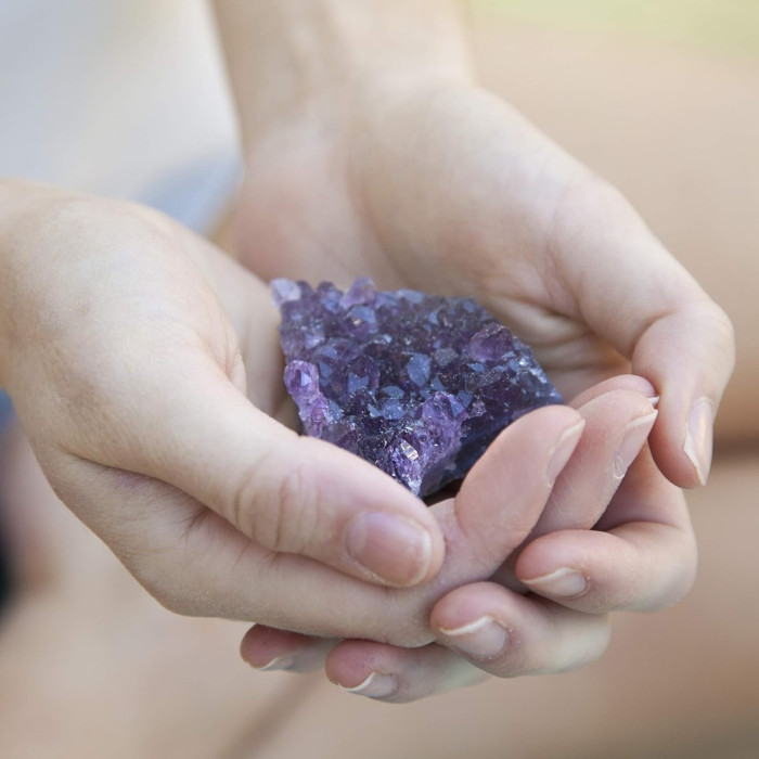 7-Stone Natural Gemstone Collection In Eco-Crafted Wooden Box