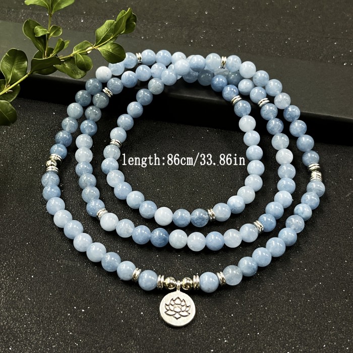 Bohemian Mala Beads 108 Natural Handmade Mala Beads