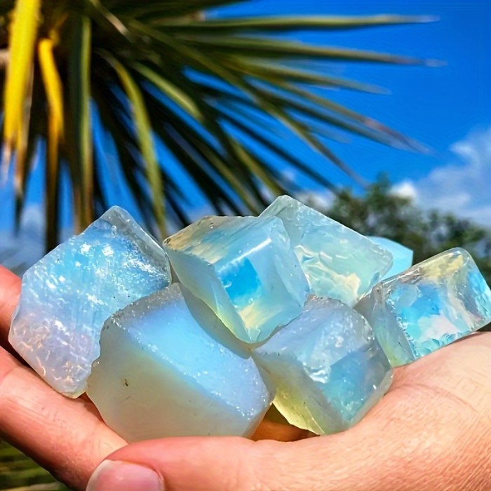540g\u002F 1.2Lb Opal Raw Gem, and Spiritual Force Recovery, Bonsai Decoration