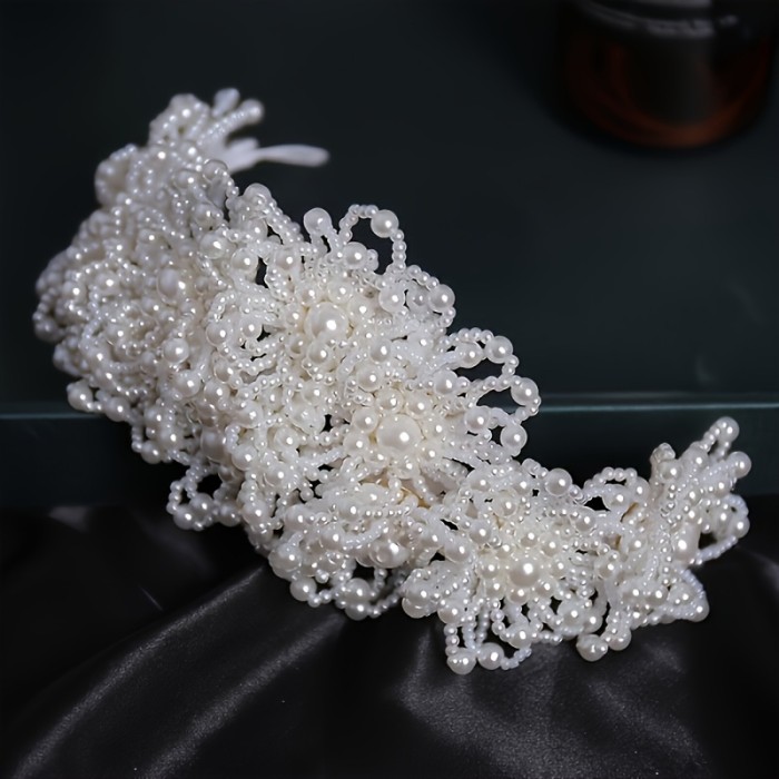 Handmade Headband Hairband Tiara for Women Party Bridal Wedding Hair Accessories Jewelry Headband Hairband Tiara Gift