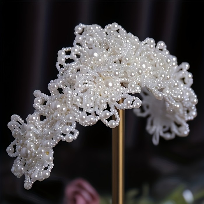 Handmade Headband Hairband Tiara for Women Party Bridal Wedding Hair Accessories Jewelry Headband Hairband Tiara Gift