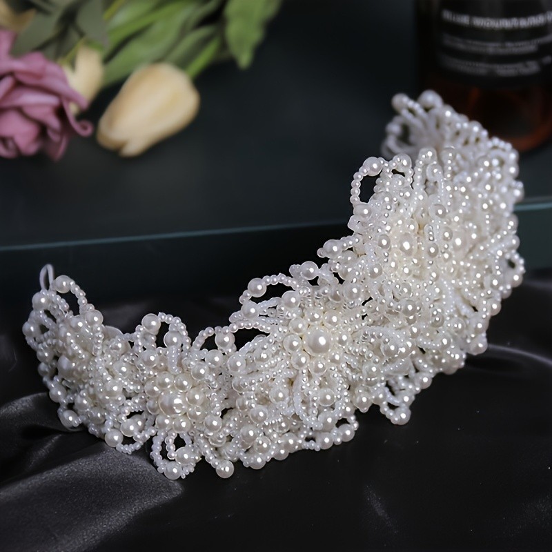 Handmade Headband Hairband Tiara for Women Party Bridal Wedding Hair Accessories Jewelry Headband Hairband Tiara Gift