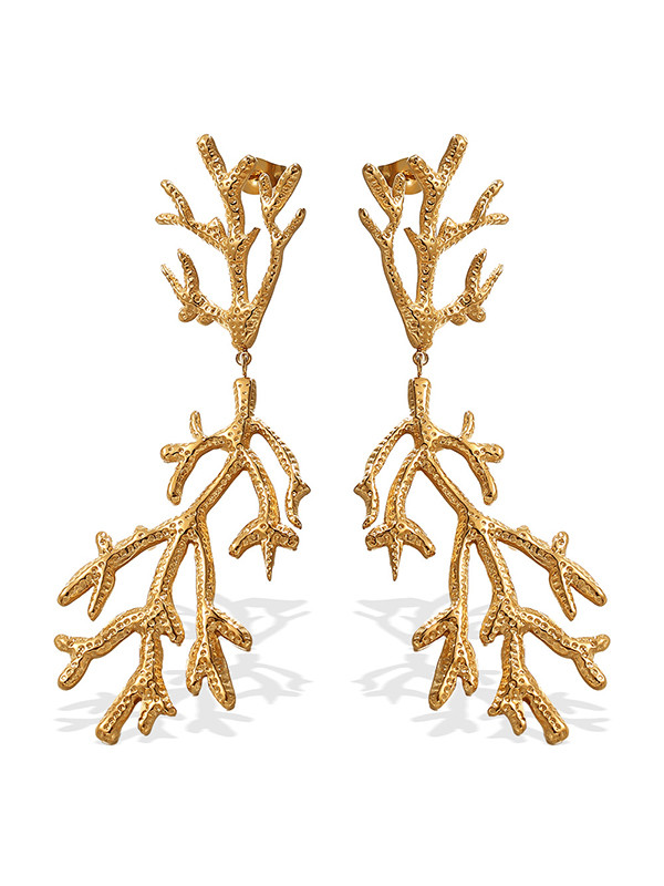 Geometric Drop Earrings