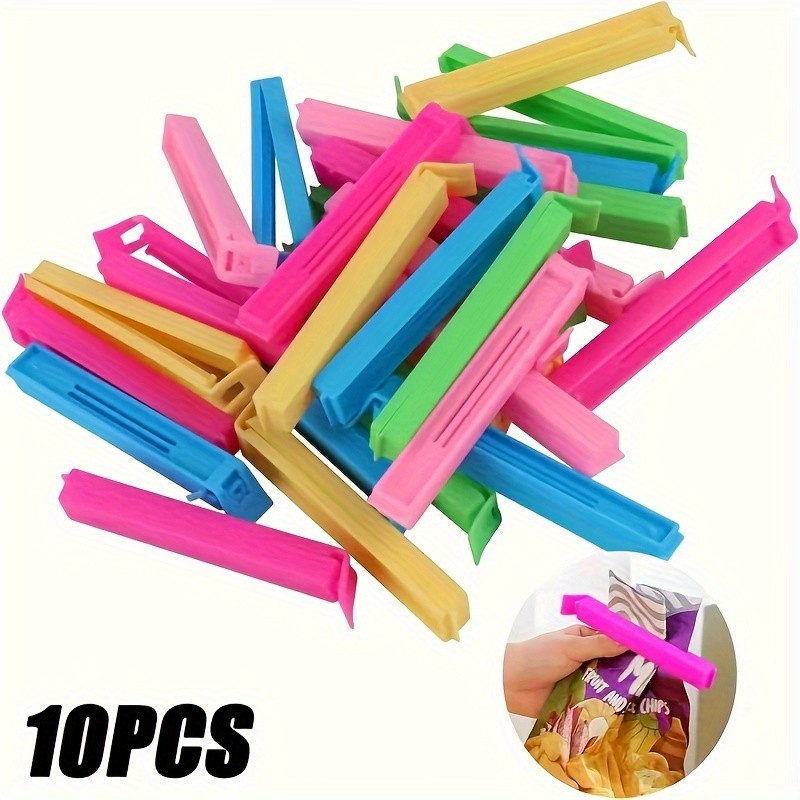 Reusable Moisture-proof Plastic Food Bag Clip - 30pcs\u002F20pcs\u002F10pcs Sealing Clip for Kitchen Storage Box and Storage Accessories