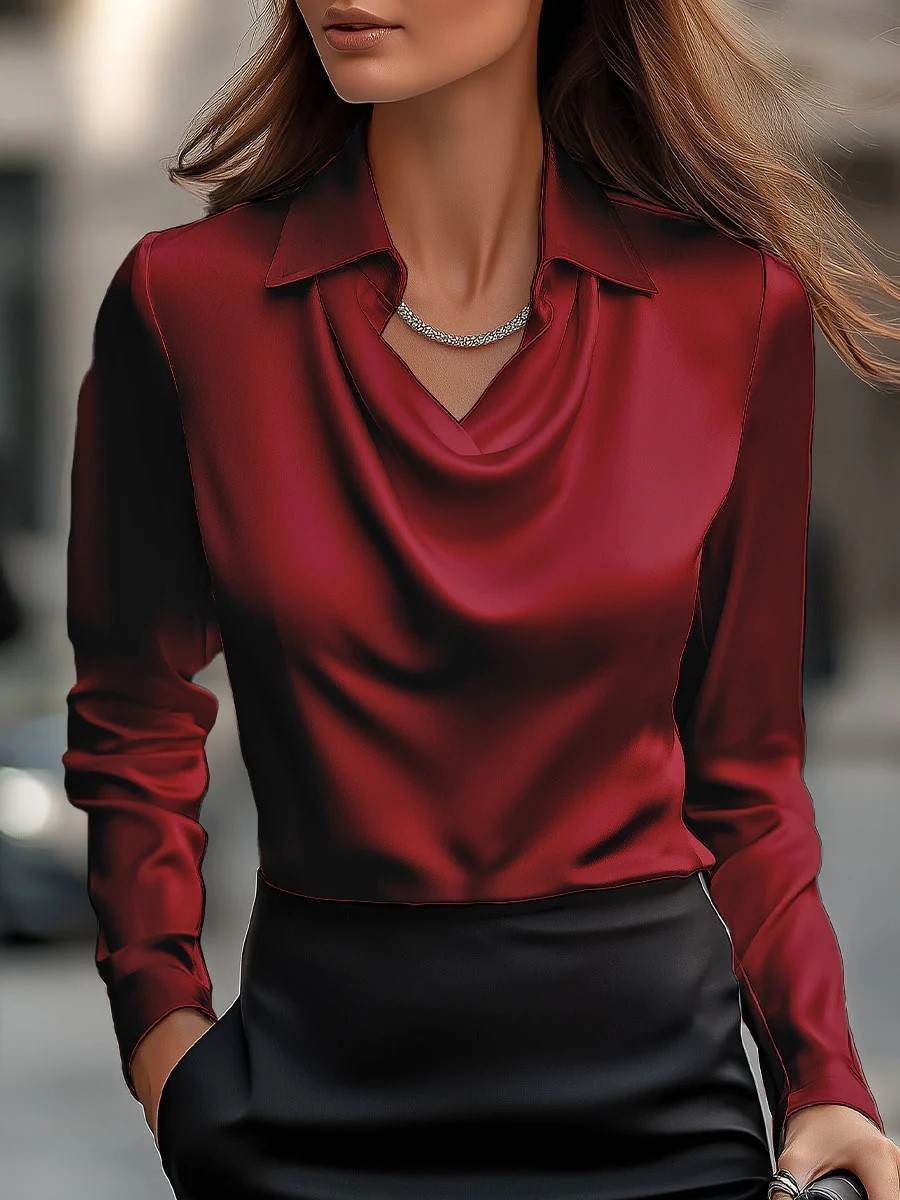 elegant-draped-neckline-women-s-top
