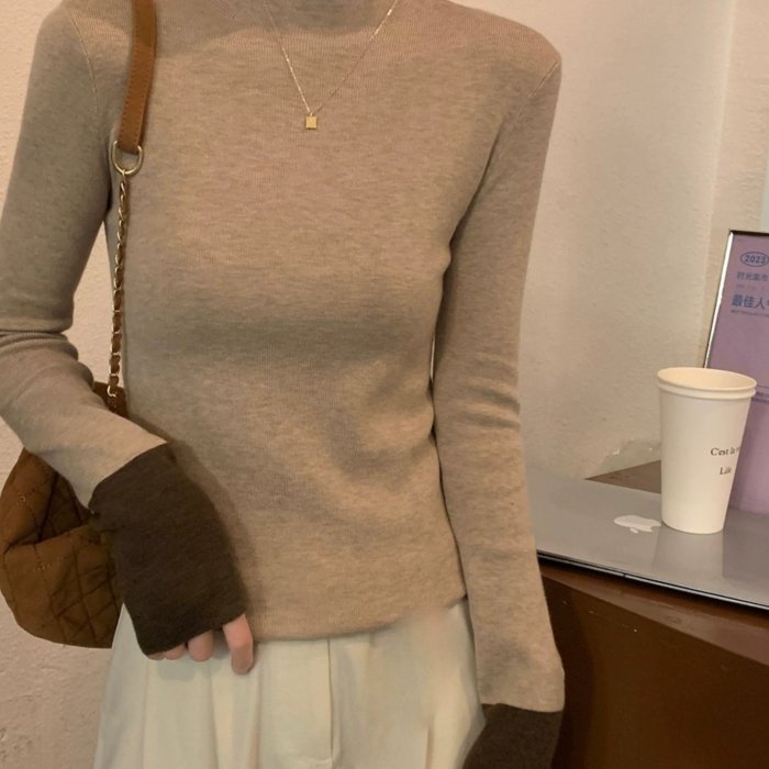 Women's Slim-Fit Turtleneck Sweater