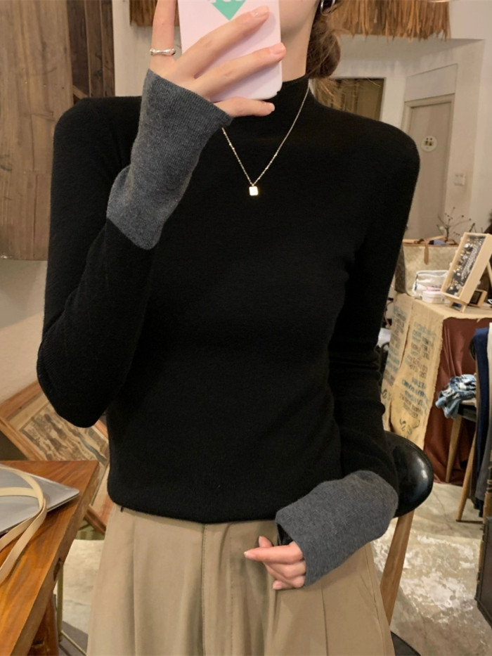 Women's Slim-Fit Turtleneck Sweater