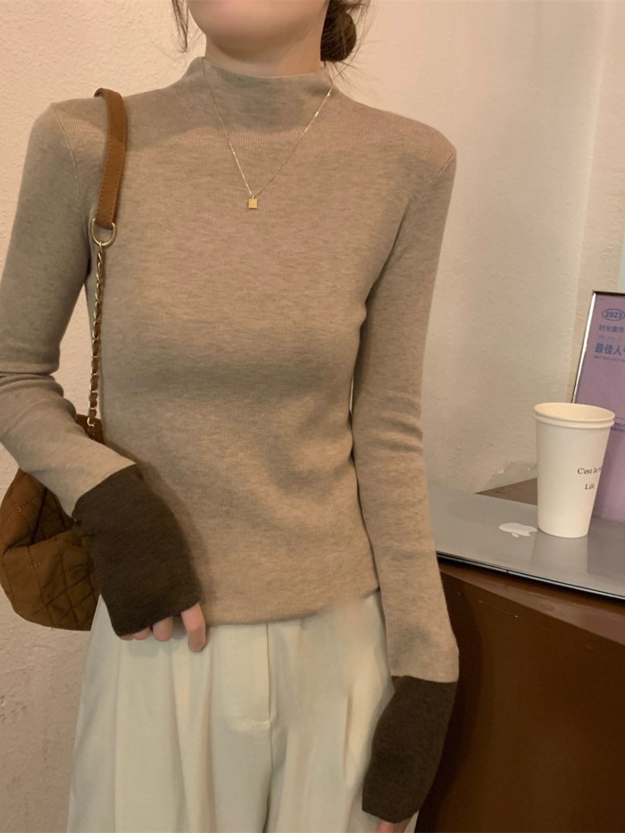 Women's Slim-Fit Turtleneck Sweater
