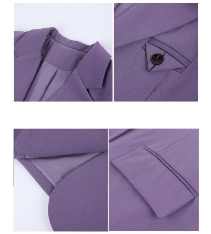 ✨ Elegant Loose Single-Breasted Blazer | Chic Spring–Autumn OL Outerwear