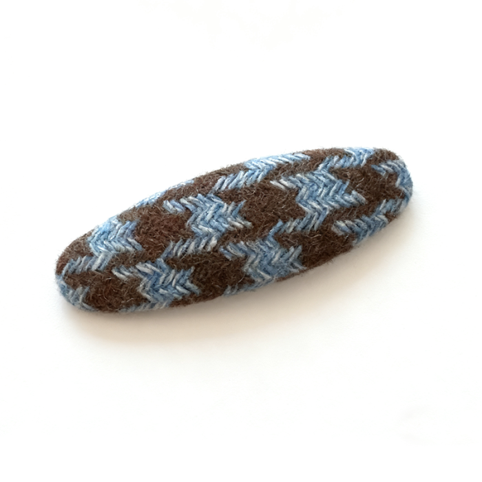 Retro Vintage Style Plaid Fabric Hair Clip Women Autumn Winter Side Clip Broken Hair Bangs Hair Accessories Daily Wear Gifts