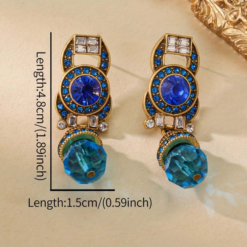 Women’s Vintage Copper Alloy Water Drop Earrings | Daily Party Gathering Wear Perfect Gift Jewelry