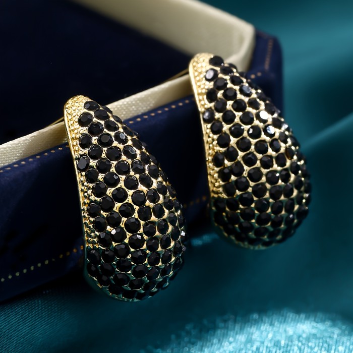 ✨Teardrop Synthetic Zircon Studs | Light Luxury Women’s Date Graduation Gift Earrings