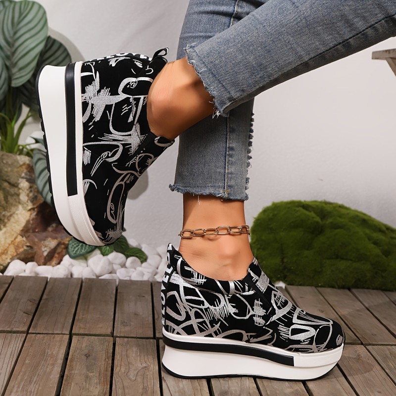 👟Height Boost Platform Sneakers | Fashionable Lightweight Versatile Casual Women's Shoes