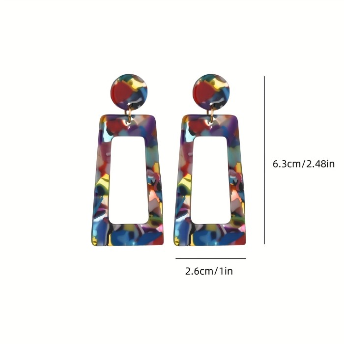 💎Chic Acrylic Party Earrings | Women’s Fine Jewelry Birthday Holiday Gift