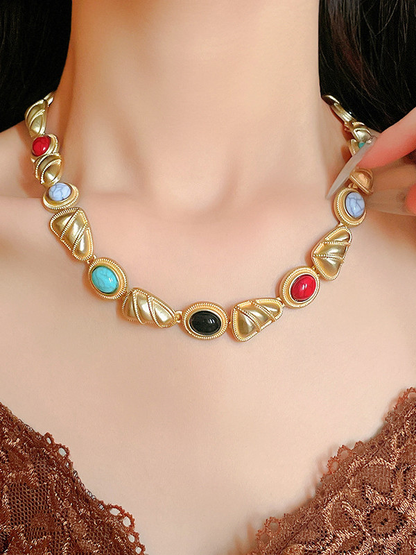 Geometric Necklaces Accessories
