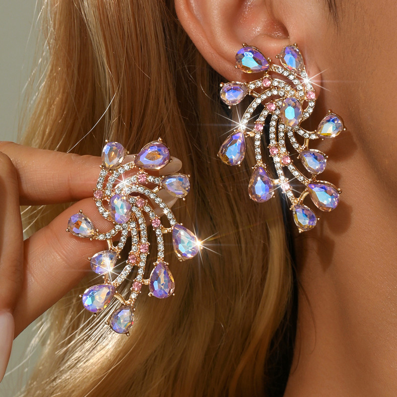 ✨ Luxurious Sparkling Branch Drop Earrings | Wedding Party Evening Statement Jewelry