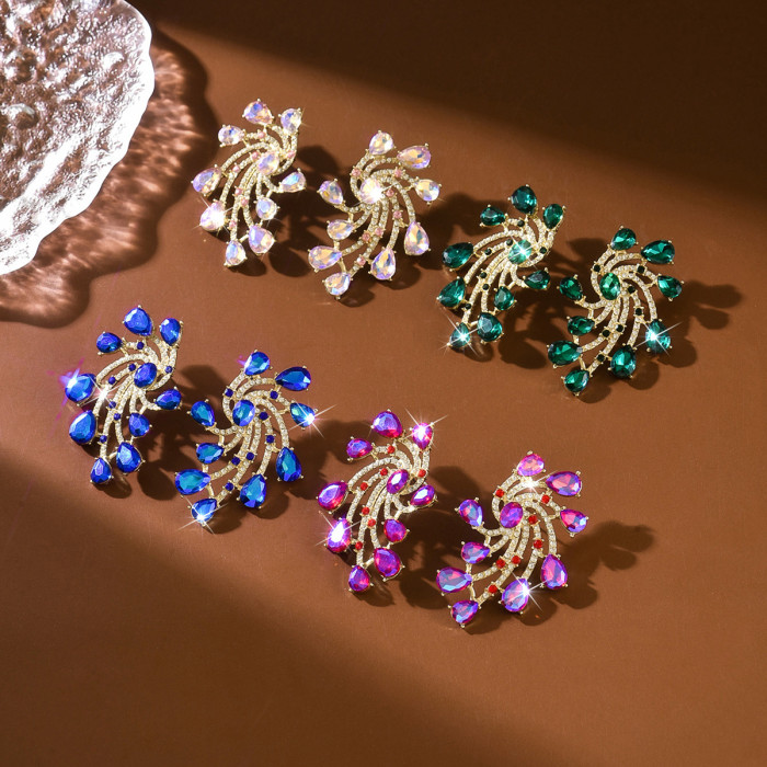 ✨ Luxurious Sparkling Branch Drop Earrings | Wedding Party Evening Statement Jewelry