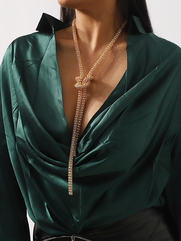 Tasseled Knot Chains Necklaces Accessories