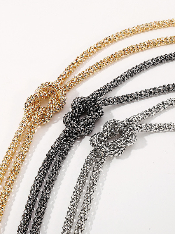 Tasseled Knot Chains Necklaces Accessories