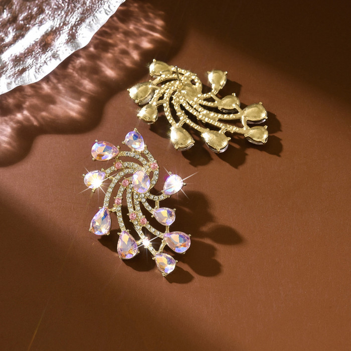✨ Luxurious Sparkling Branch Drop Earrings | Wedding Party Evening Statement Jewelry