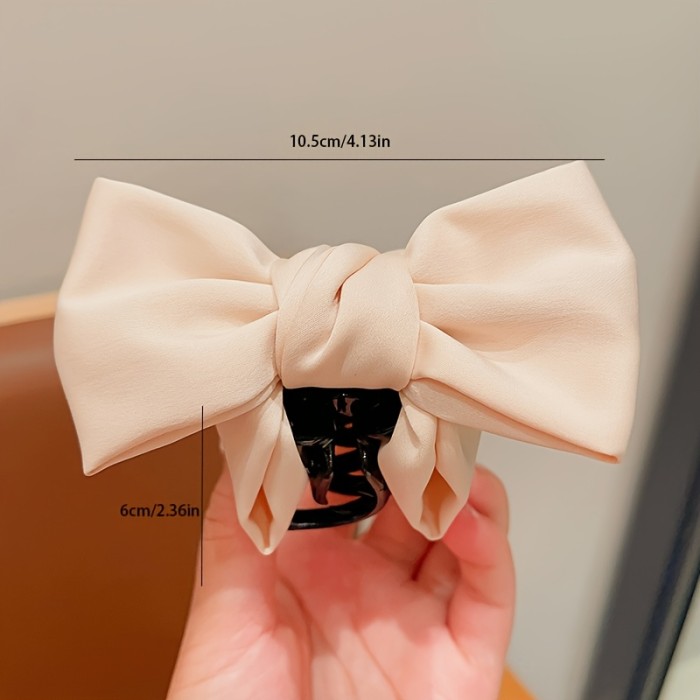 🎀 Elegant Bow Hair Claw Clip – Sophisticated Stylish Hair Accessory for Women